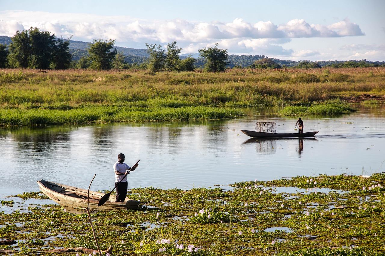 River boats in Maamba Zambia - via PixaBay