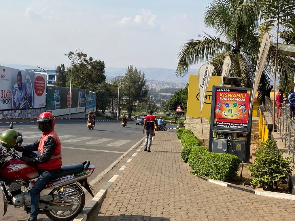 Street life in Kigali Rwandi
